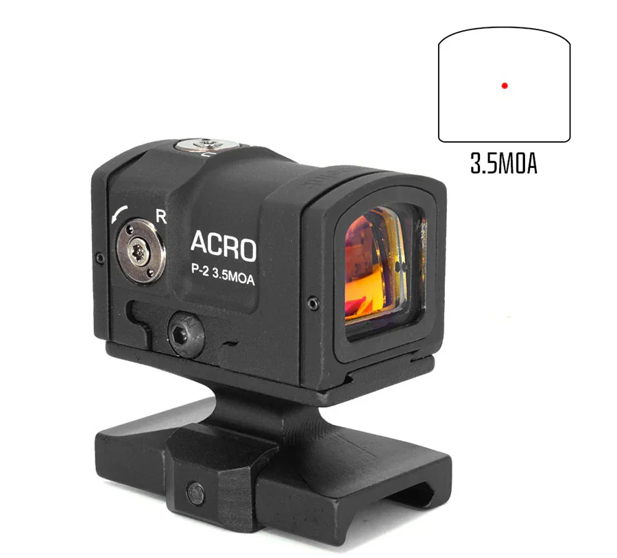 ACRO P-2 Style Red Dot BLACK