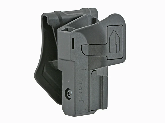 Amomax Open Holster For Pistols With Rail BK - Image 2
