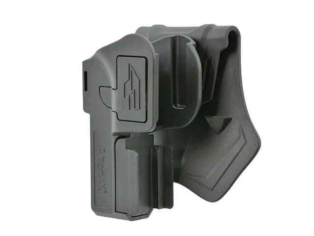 Amomax Open Holster For Pistols With Rail BK - Image 3
