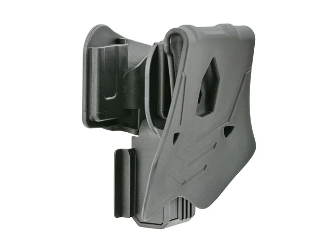 Amomax Open Holster For Pistols With Rail BK - Image 4
