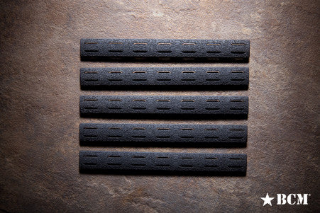 BCM­® GUNFIGHTER MLOK™ RAIL PANEL KIT, 5.5-INCH FIVE PACK