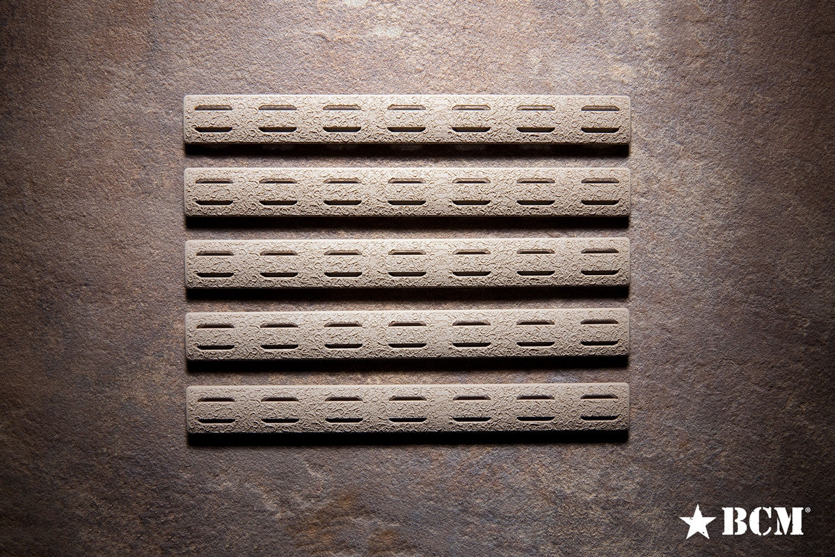 BCM­® GUNFIGHTER MLOK™ RAIL PANEL KIT, 5.5-INCH FIVE PACK - Image 3