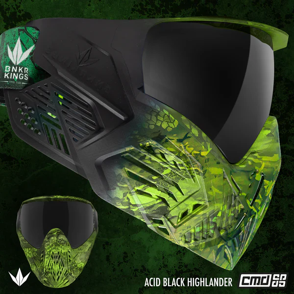 Bunkerkings CMD Goggle - Acid Black Highlander - Image 2