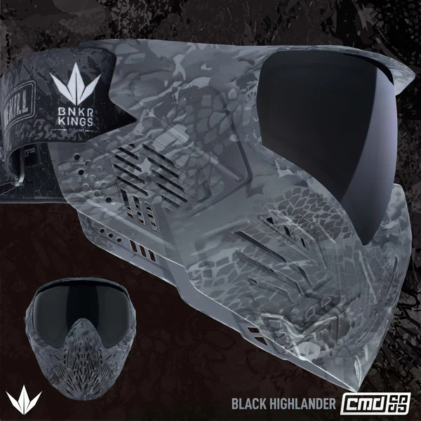 Bunkerkings CMD Goggle - Black Highlander