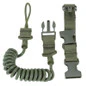 Heavy Duty Tactical Pistol Lanyard Airsoft Quick Release Secure Pistol Sling - Image 2