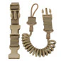 Heavy Duty Tactical Pistol Lanyard Airsoft Quick Release Secure Pistol Sling - Image 4