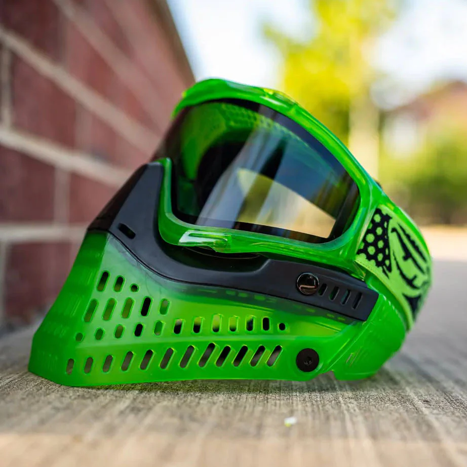 JT Proflex LE Paintball Goggle – Lucky 15 Ice Lime - Image 2