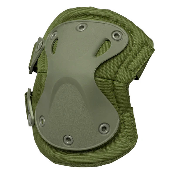 Valken Adult Knee Pads  Green - Blk - Tan - Image 3