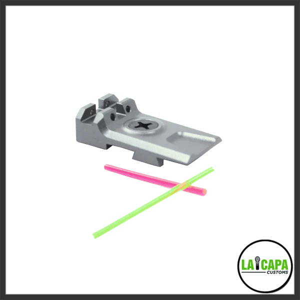 LA Capa Customs Lightweight 5.1 Fiber Optic Rear Sight for Hi Capa - Image 3