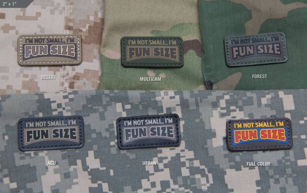Mil-Spec Monkey "Fun Size" PVC Hook and Loop Patch (Color: Full Color) - Image 2