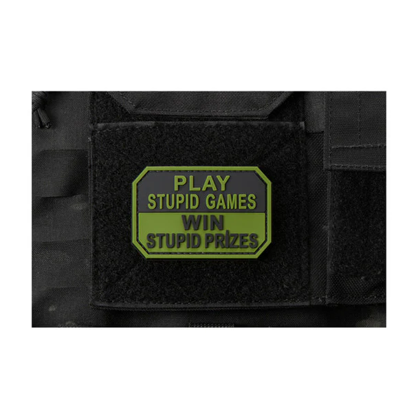 Morale Patch - Play Stupid Games, Win Stupid Prizes