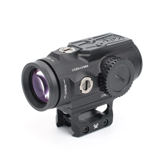 SPITFIRE 5X Magnification RED DOT BLACK - WADSN