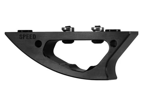 Speed Airsoft CNC KeyMod "SHARK"  Foregrip in Black Silver Red - Image 3