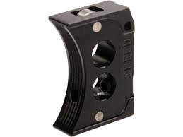 SPEED Ball Bearing Trigger for Tokyo Marui Hi-Capa/M1911 Airsoft Gas Blowback Pistols (Model: Curve Trigger / Hex Holes / - Image 2