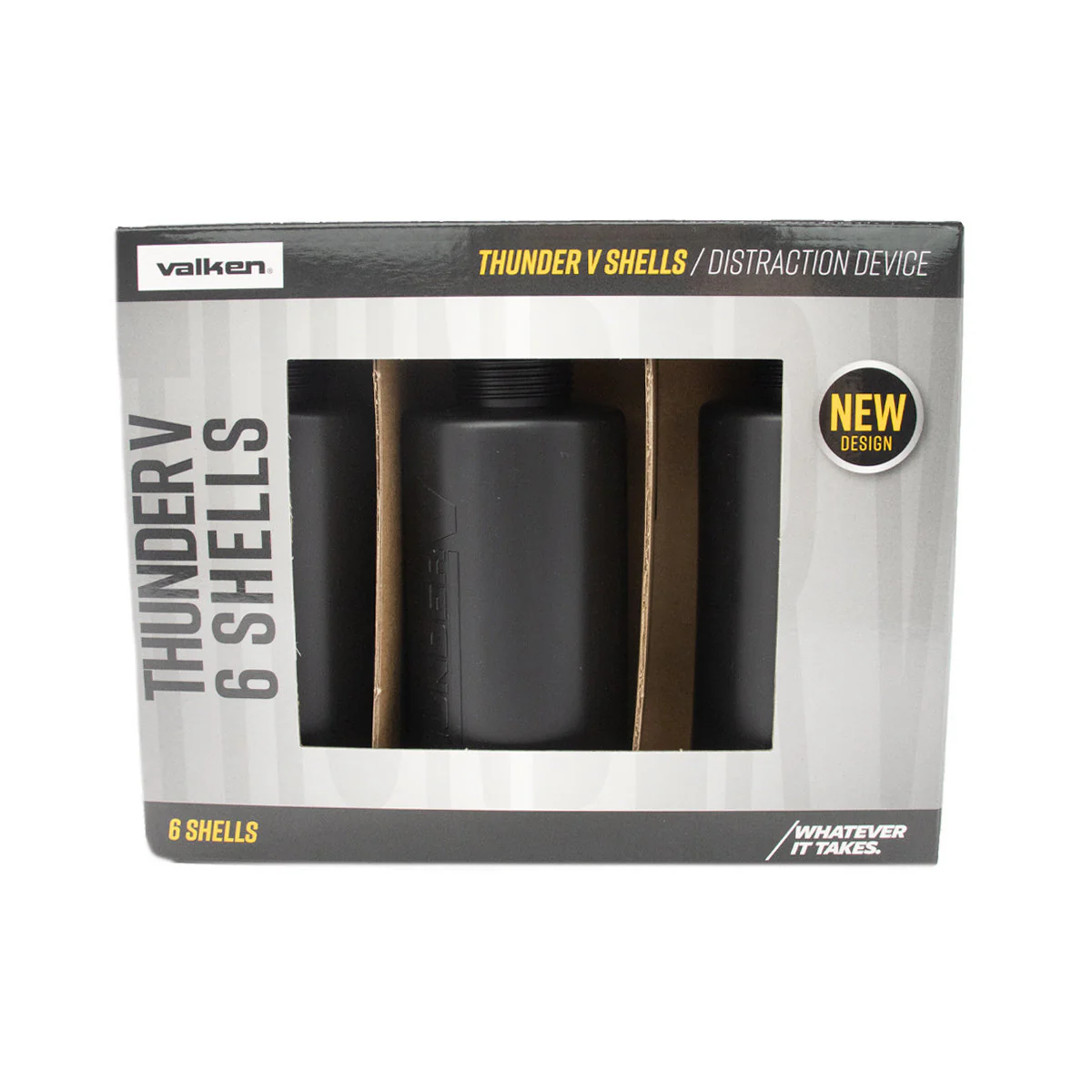 Valken Thunder V2 CO2 Sound Simulation Grenade Dumbbell Shells - 6 Pack - Image 4