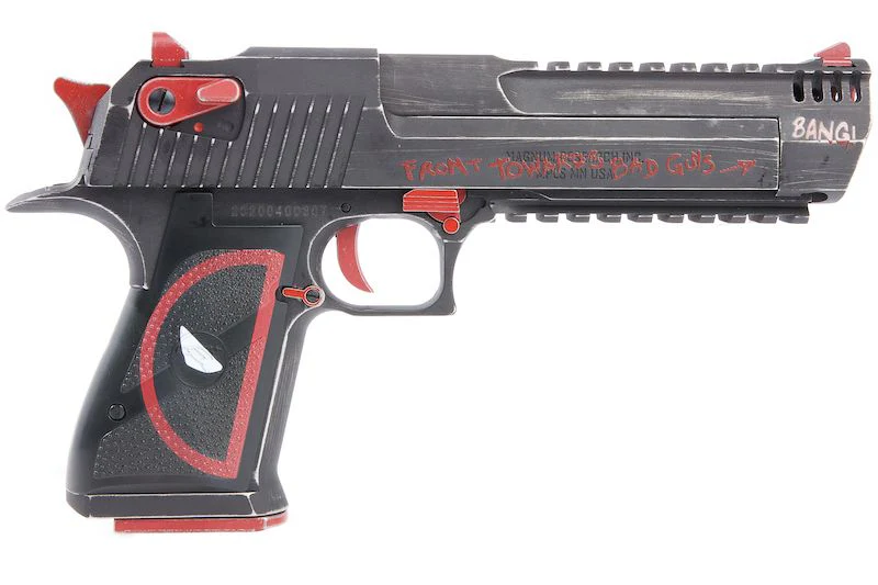 Cybergun 'DeadPool' Desert Eagle L6 .50AE GBB Airsoft Pistol - Image 2