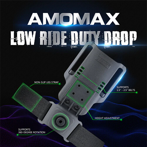 Amomax Low Ride Duty Drop BK - Image 2
