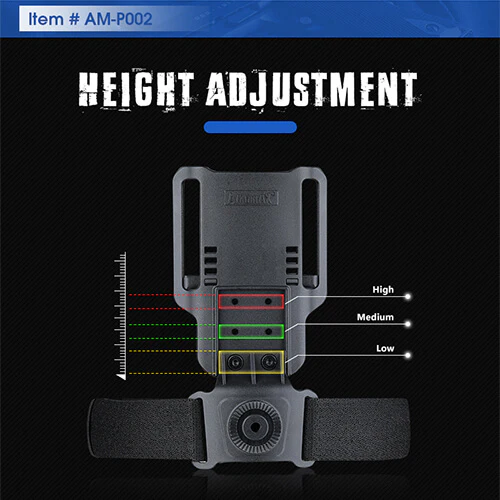 Amomax Low Ride Duty Drop BK - Image 4