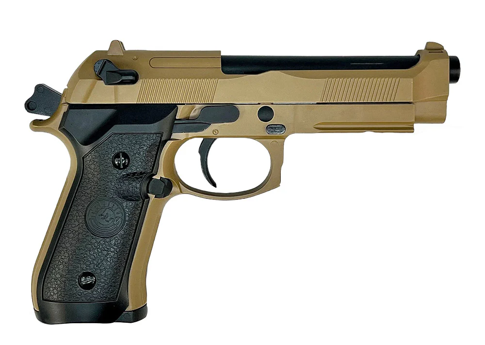 Double Bell Full Metal Taurus M92 GBB Pistol (Tan) - Image 2