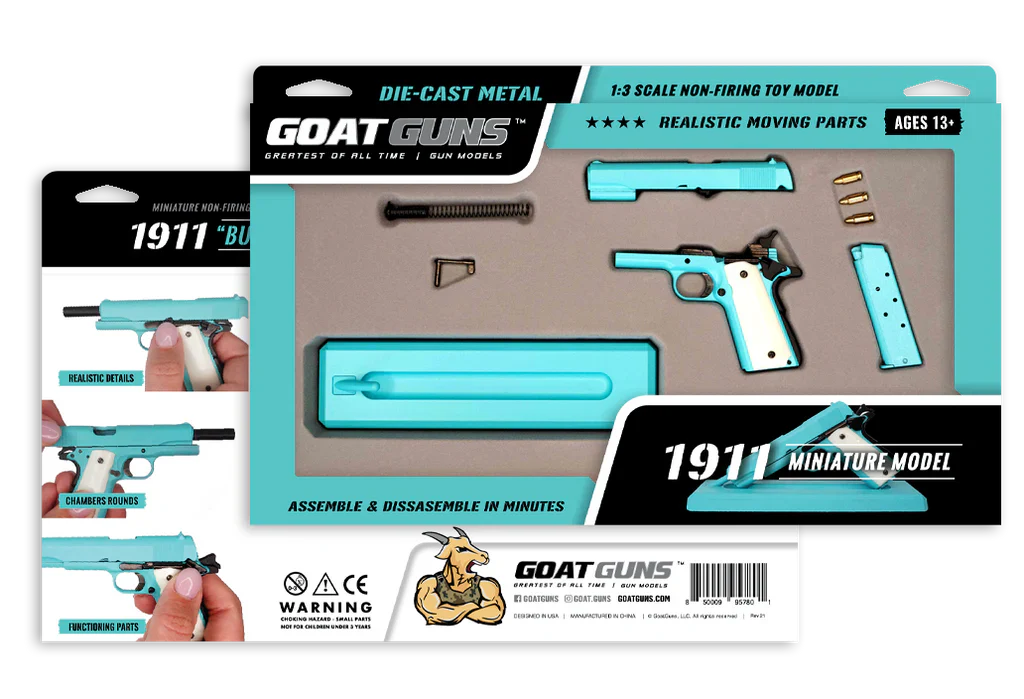 GoatGuns 1911 Model - Blue - Image 2