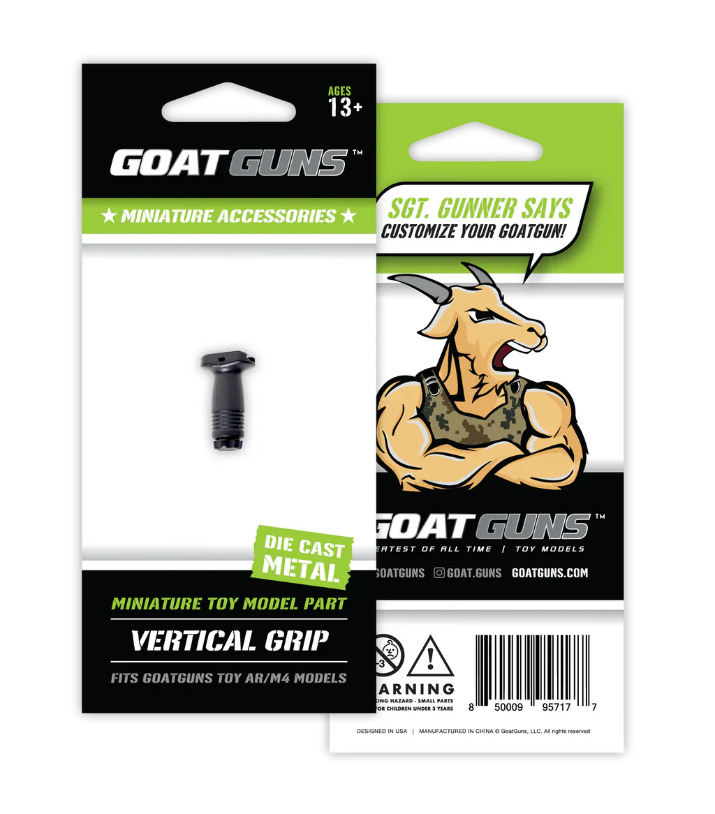 GoatGuns  Mini Grip  BLACK - Image 2