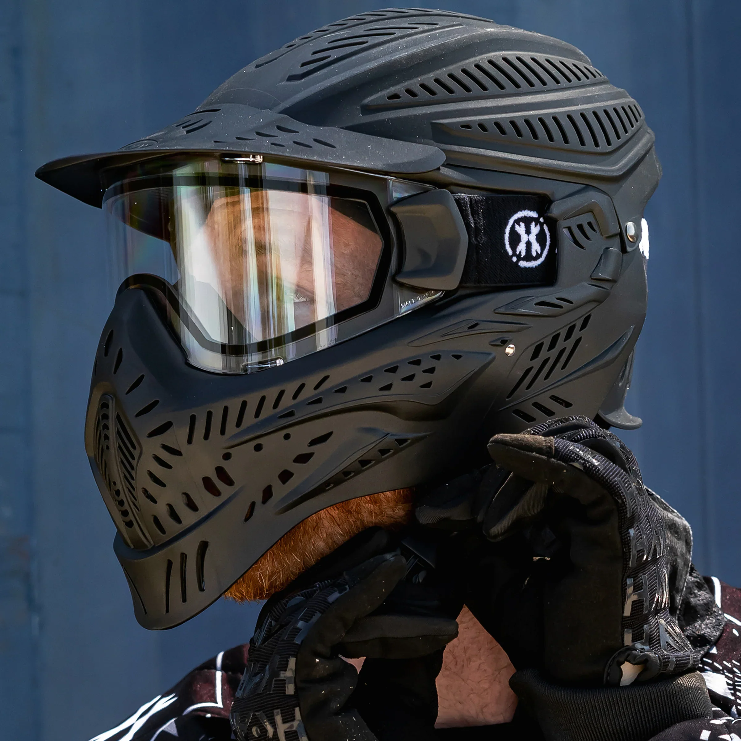 HSTL® Goggle - Headguard Black w/ Clear Thermal Lens - Image 2