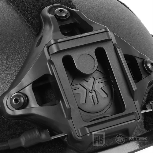 PTS MTEK - FLUX Helmet BLACK / TAN / OLIVE - Image 4