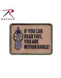 Rothco "If You Can Read This..." Hook and Loop Patch